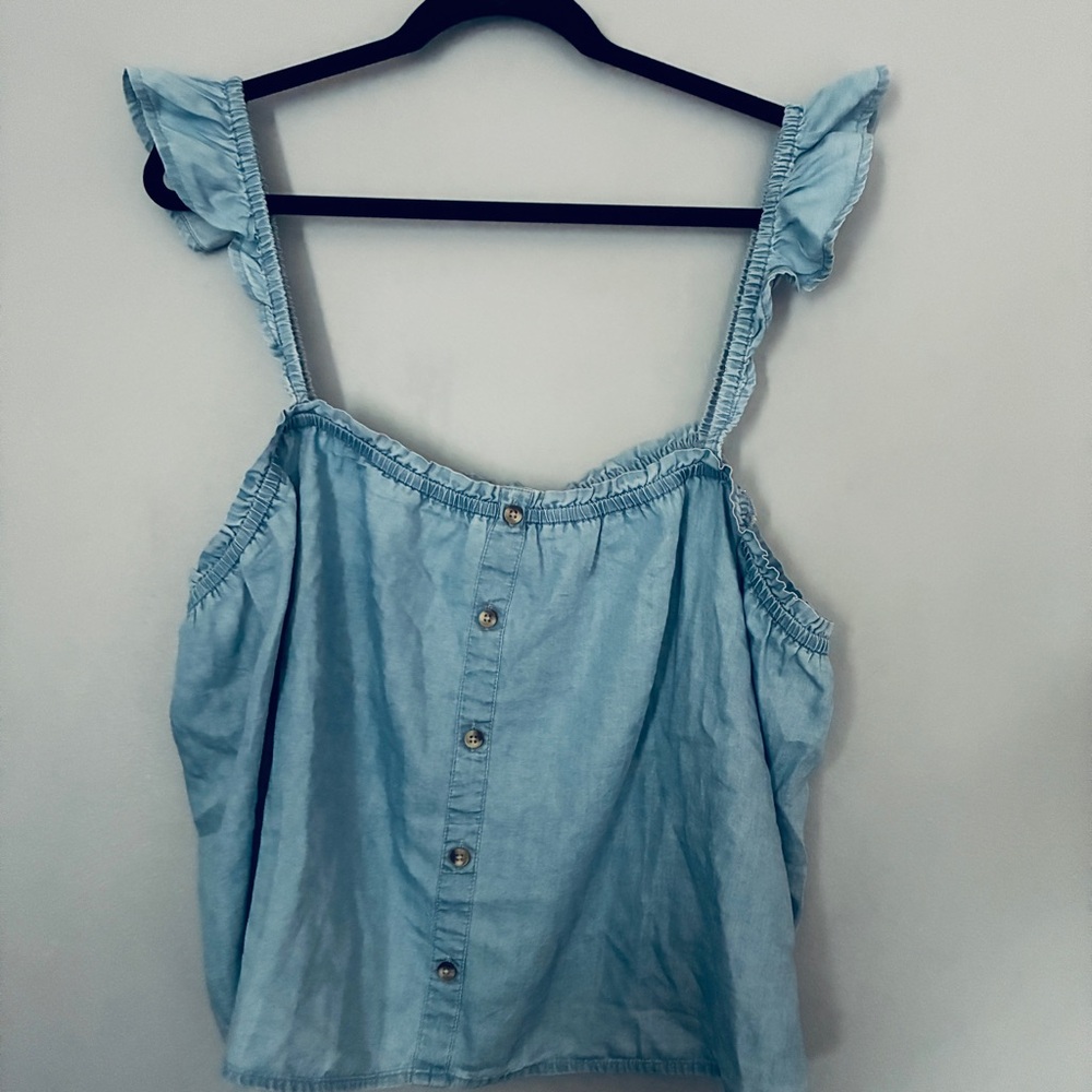 Arizona Jean Co. Chambray Tank Top